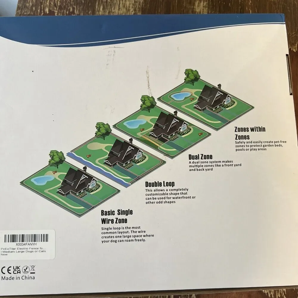 PcEoTllar Electric Dog Fence System *Open Box* Never Used New